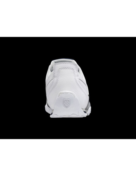 Buty sportowe męskie k-swiss arvee 1.5 skórzane sneakersy do kostki klasyczne białe (02453-900-m)