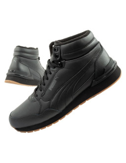 Puma st runner v4 mid buty sportowe męskie sneakersy za kostkę czarne