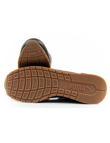 Puma st runner v4 mid buty sportowe męskie sneakersy za kostkę czarne