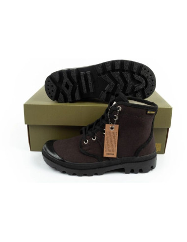 Buty sportowe damskie botki za kostkę palladium pallabrousse czarne