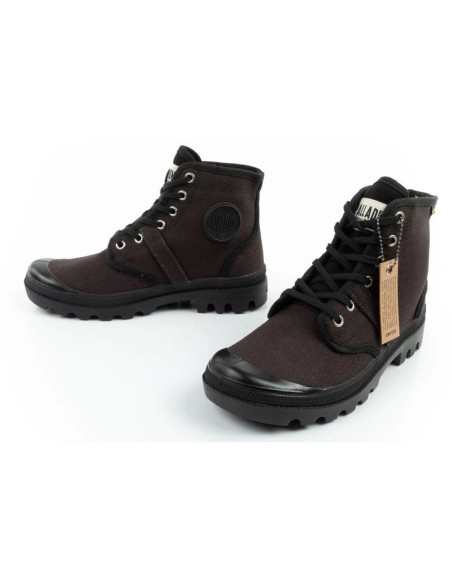 Buty sportowe damskie botki za kostkę palladium pallabrousse czarne