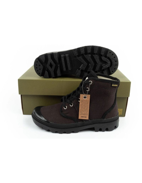 Buty sportowe damskie botki za kostkę palladium pallabrousse czarne