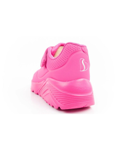 Skechers uno lite  buty sneakersy sportowe dziecięce różowe wygodne