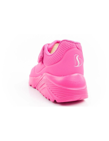 Skechers uno lite  buty sneakersy sportowe dziecięce różowe wygodne