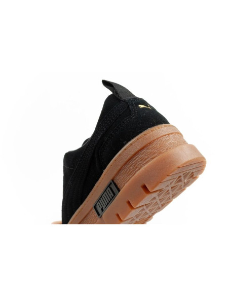 Puma mayze buty damskie sportowe sneakersy platforma czarne modne skóra