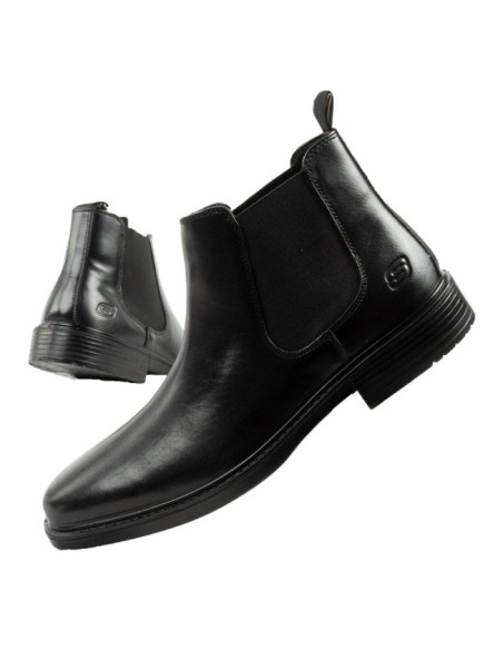 Skechers buty męskie sztyblety miller-boris eleganckie skórzane