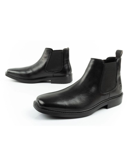 Skechers buty męskie sztyblety miller-boris eleganckie skórzane
