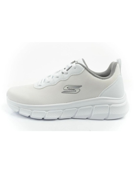 Skechers buty sportowe sneakersy męskie bobs b flex modne białe