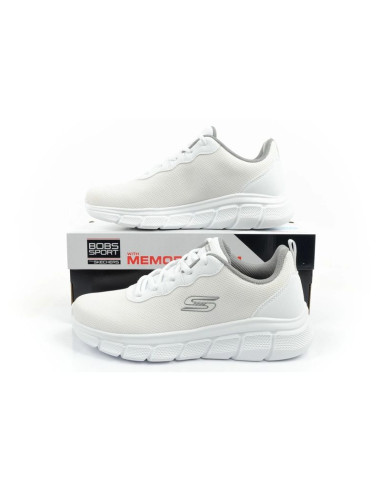 Skechers buty sportowe sneakersy męskie bobs b flex modne białe