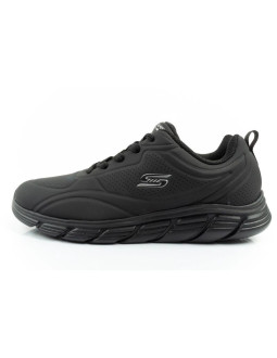 Skechers bobs b flex  buty sportowe sneakersy damskie modne czarne 2