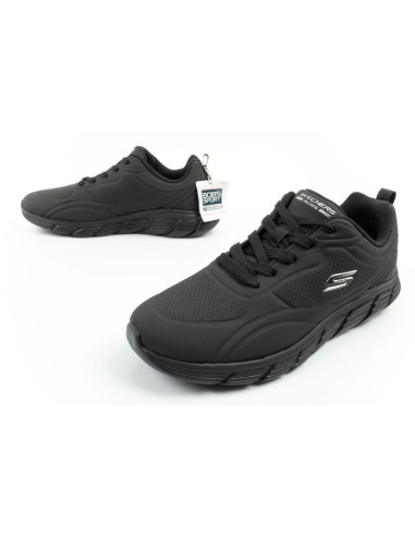 Skechers bobs b flex  buty sportowe sneakersy damskie modne czarne