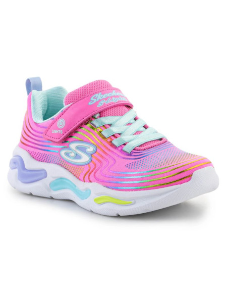 Buty skechers s-lights wavy beams jr