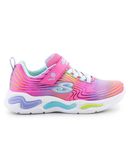 Buty skechers s-lights wavy beams jr