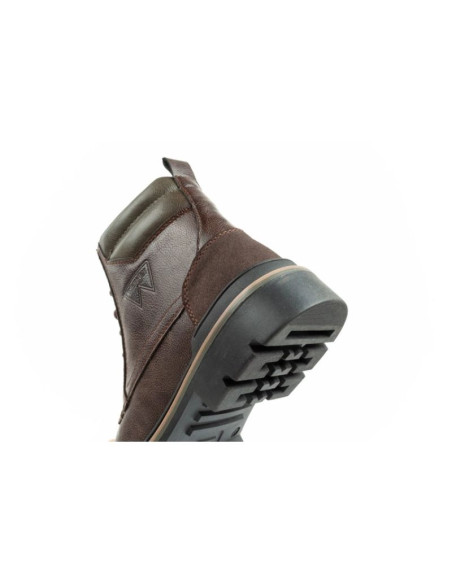 Wrangler nevada buty męskie sztyblety trzewiki eleganckie modne ciemny brąz