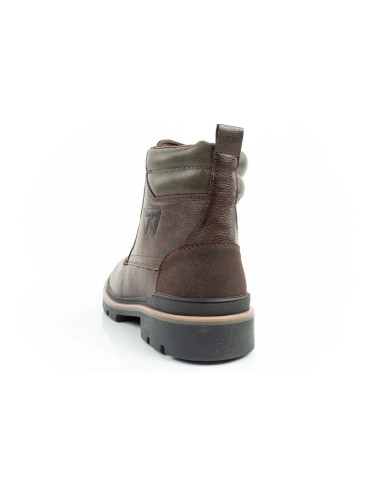 Wrangler nevada buty męskie sztyblety trzewiki eleganckie modne ciemny brąz
