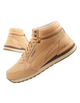 Puma st runner v4 mid buty sportowe męskie sneakersy za kostkę brązowe