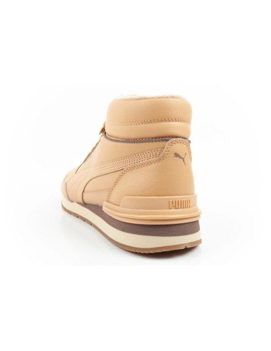 Puma st runner v4 mid buty sportowe męskie sneakersy za kostkę brązowe