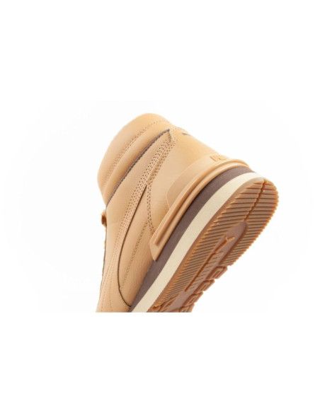 Puma st runner v4 mid buty sportowe męskie sneakersy za kostkę brązowe