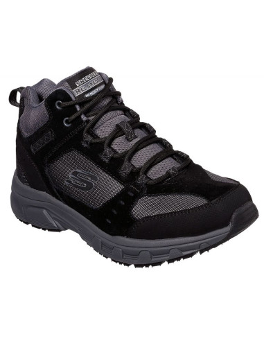 Sneakersy męskie skechers oak canyon buty sportowe czarne (51895-bkcc)