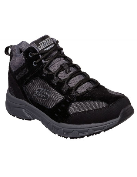 Sneakersy męskie skechers oak canyon buty sportowe czarne (51895-bkcc)