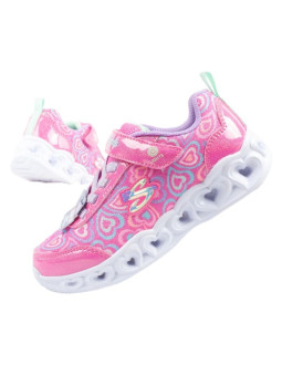 Skechers s lighs-heart buty dla dziewczynki sportowe wygodne led