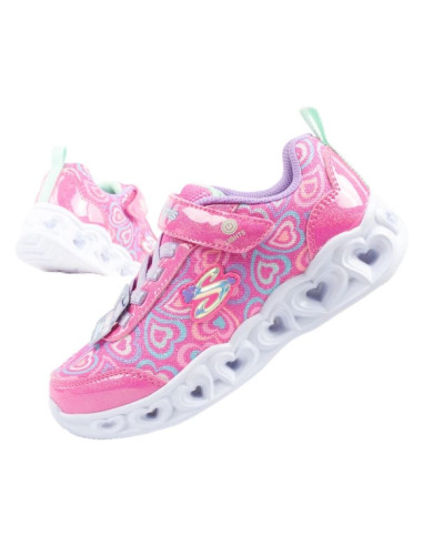 Skechers s lighs-heart buty dla dziewczynki sportowe wygodne led