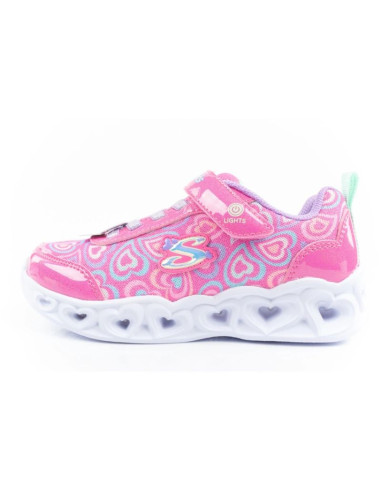 Skechers s lighs-heart buty dla dziewczynki sportowe wygodne led