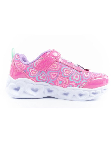 Skechers s lighs-heart buty dla dziewczynki sportowe wygodne led
