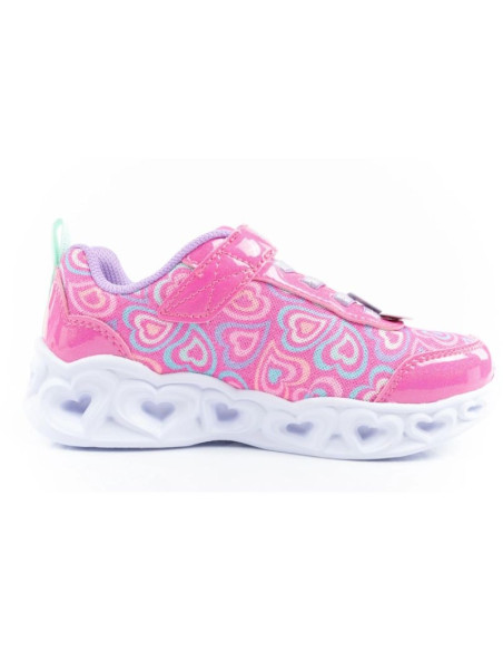Skechers s lighs-heart buty dla dziewczynki sportowe wygodne led