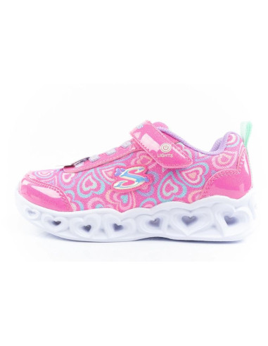 Skechers s lighs-heart buty dla dziewczynki sportowe wygodne led