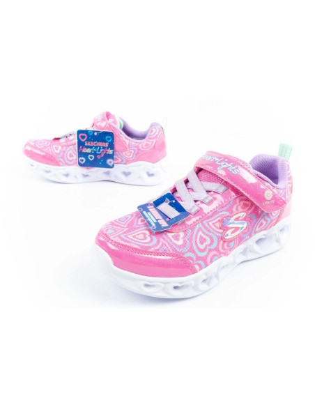 Skechers s lighs-heart buty dla dziewczynki sportowe wygodne led
