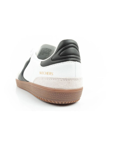 Buty sportowe damskie sneakersy skechers kickoff białe skórzane