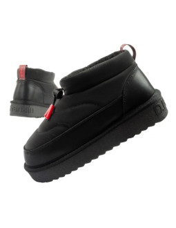 D.franklin buty śniegowce damskie zimowe modne ocieplane botki czarne