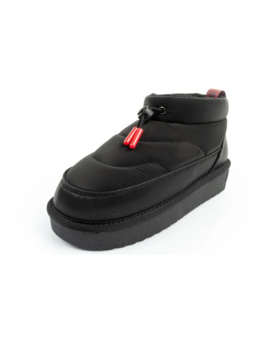 D.franklin buty śniegowce damskie zimowe modne ocieplane botki czarne