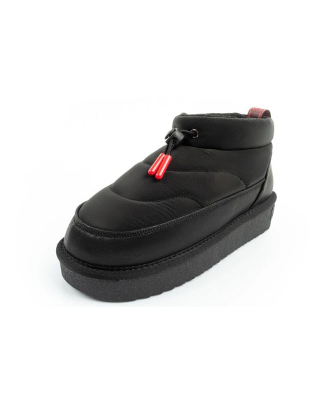 D.franklin buty śniegowce damskie zimowe modne ocieplane botki czarne