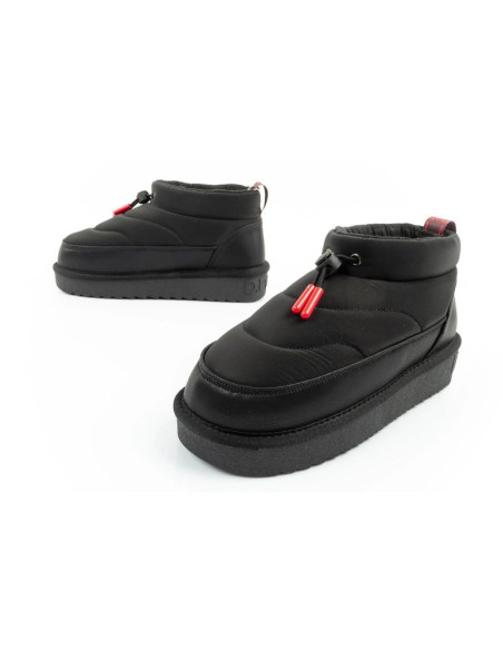 D.franklin buty śniegowce damskie zimowe modne ocieplane botki czarne