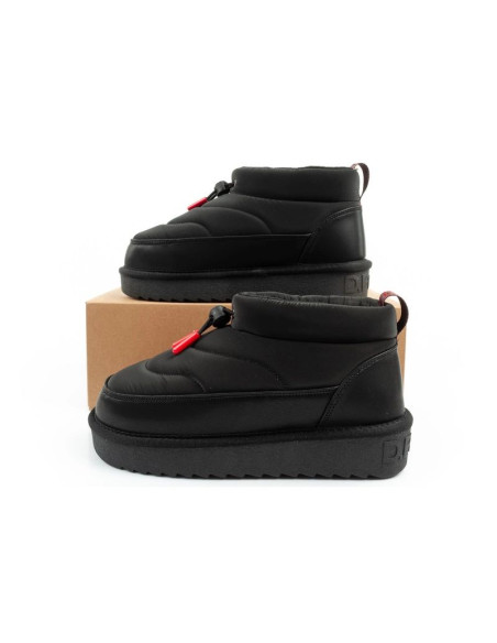 D.franklin buty śniegowce damskie zimowe modne ocieplane botki czarne