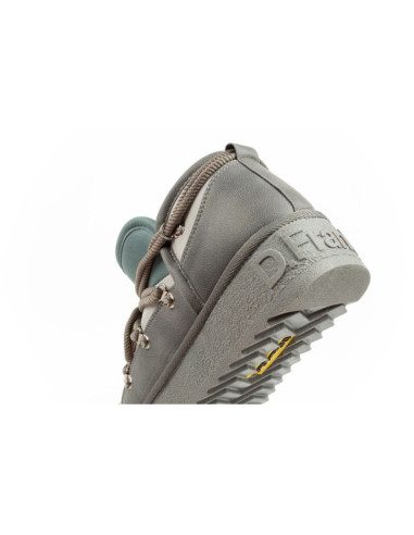 D.franklin buty śniegowce damskie zimowe modne ocieplane botki szare