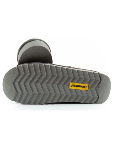 D.franklin buty śniegowce damskie zimowe modne ocieplane botki szare