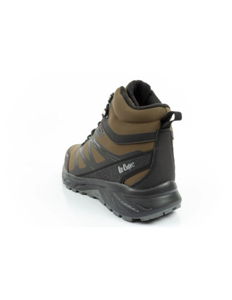 Lee cooper buty męskie zimowe trekkingowe ocieplane wodoodporne zielone