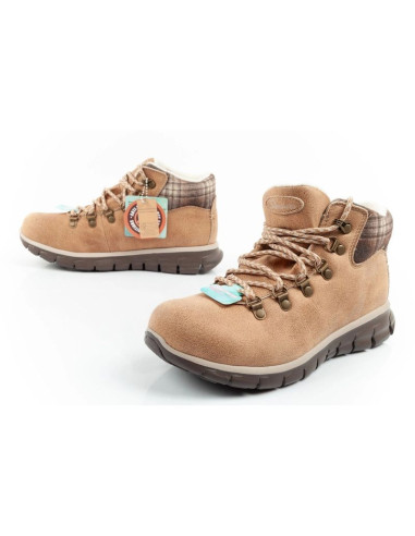 Skechers buty zimowe botki damskie synergy ocieplane scotchgard
