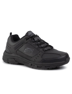 Buty sportowe męskie skechers oak canyon redwick z ekologicznej skóry czarne (51896bbk) 2