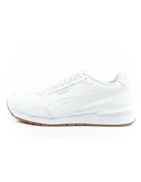 Puma st runner v4  buty sportowe sneakersy męskie białe skóra modne