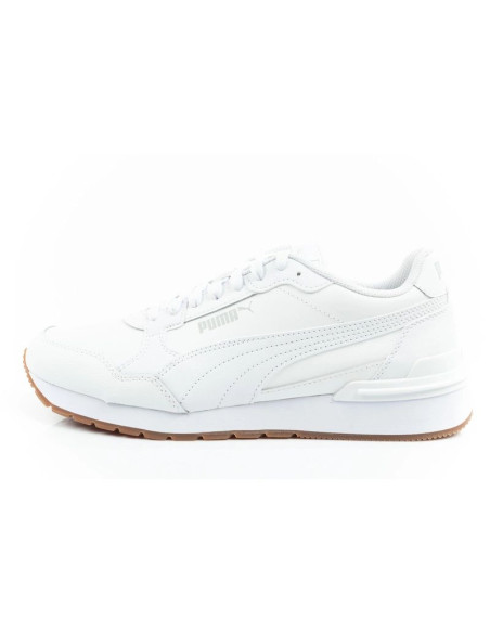 Puma st runner v4  buty sportowe sneakersy męskie białe skóra modne