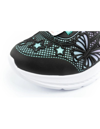 Skechers jumpsters buty dziecięce sportowe dla dziewczynki brokatowe