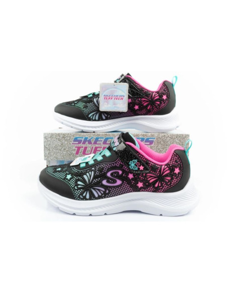 Skechers jumpsters buty dziecięce sportowe dla dziewczynki brokatowe