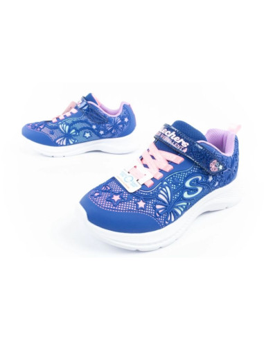 Skechers jumpsters buty dziecięce sportowe dla dziewczynki brokatowe
