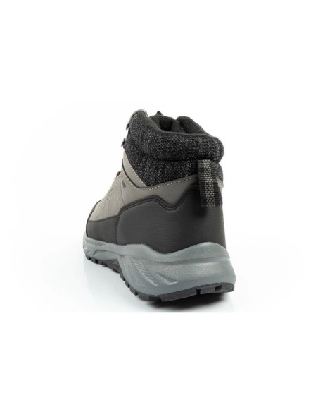 Lee cooper buty sportowe męskie zimowe trekkingowe ocieplane za kostkę szare