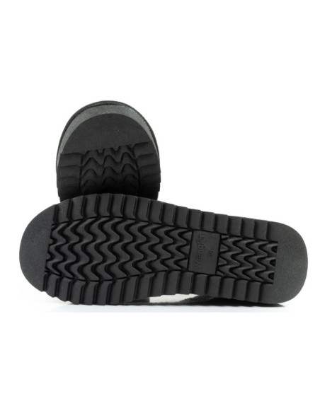 Wrangler elsa buty zimowe botki za kostkę ocieplane wygodne modne czarne