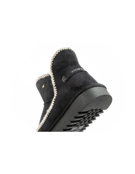 Wrangler elsa buty zimowe botki za kostkę ocieplane wygodne modne czarne